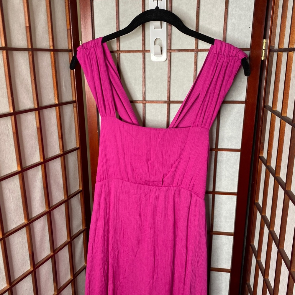 ModCloth nwot Berry a-line bow detail dress - Picture 5 of 11
